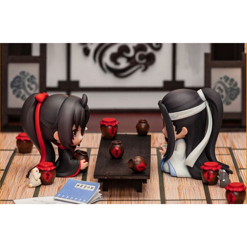 擎苍 Qing Cang Wei Wuxian & Lan Wangji Combination Q Ver Figurine The Master Of Diabolism