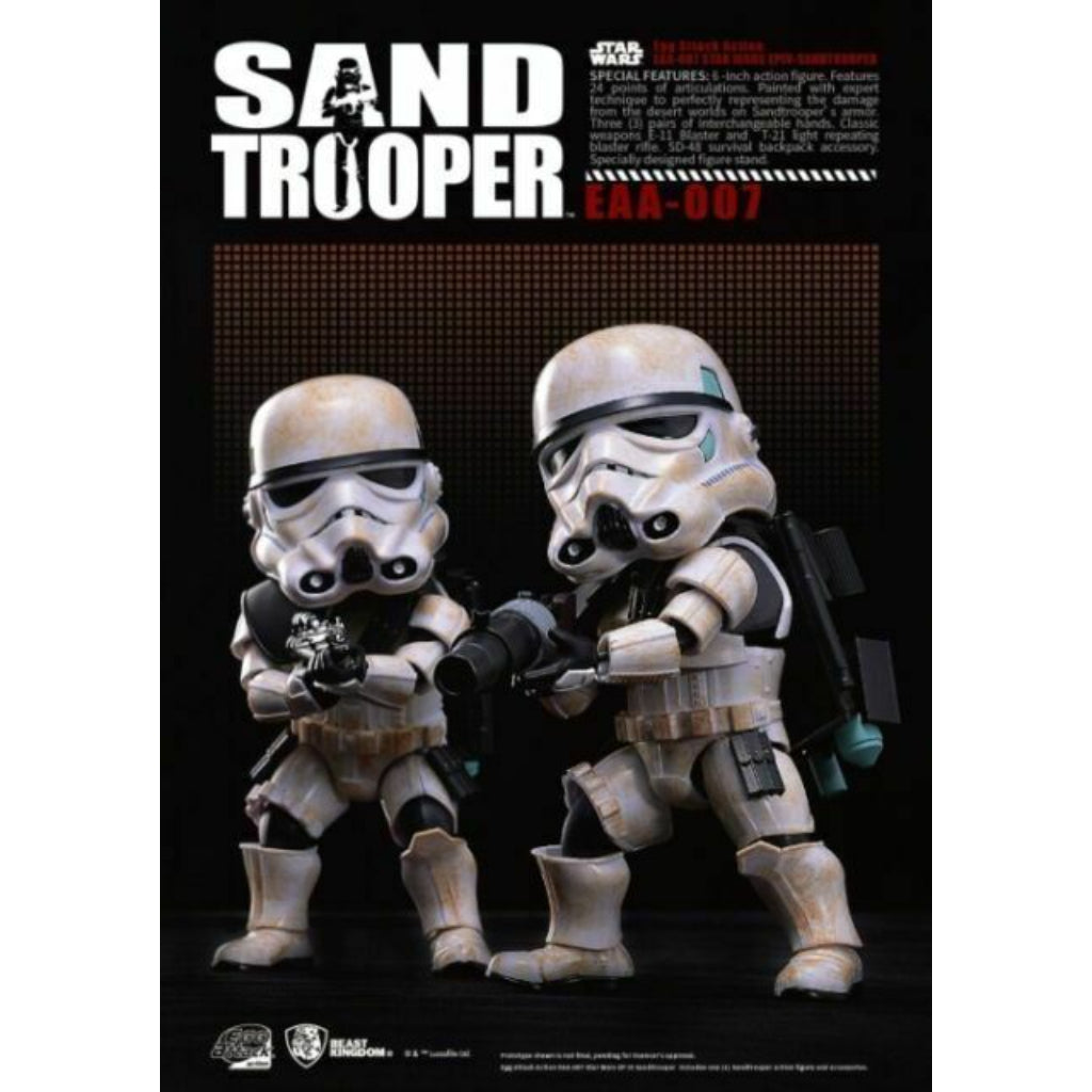 Beast Kingdom Egg Attack Sandtrooper EAA-007 EPV Star Wars