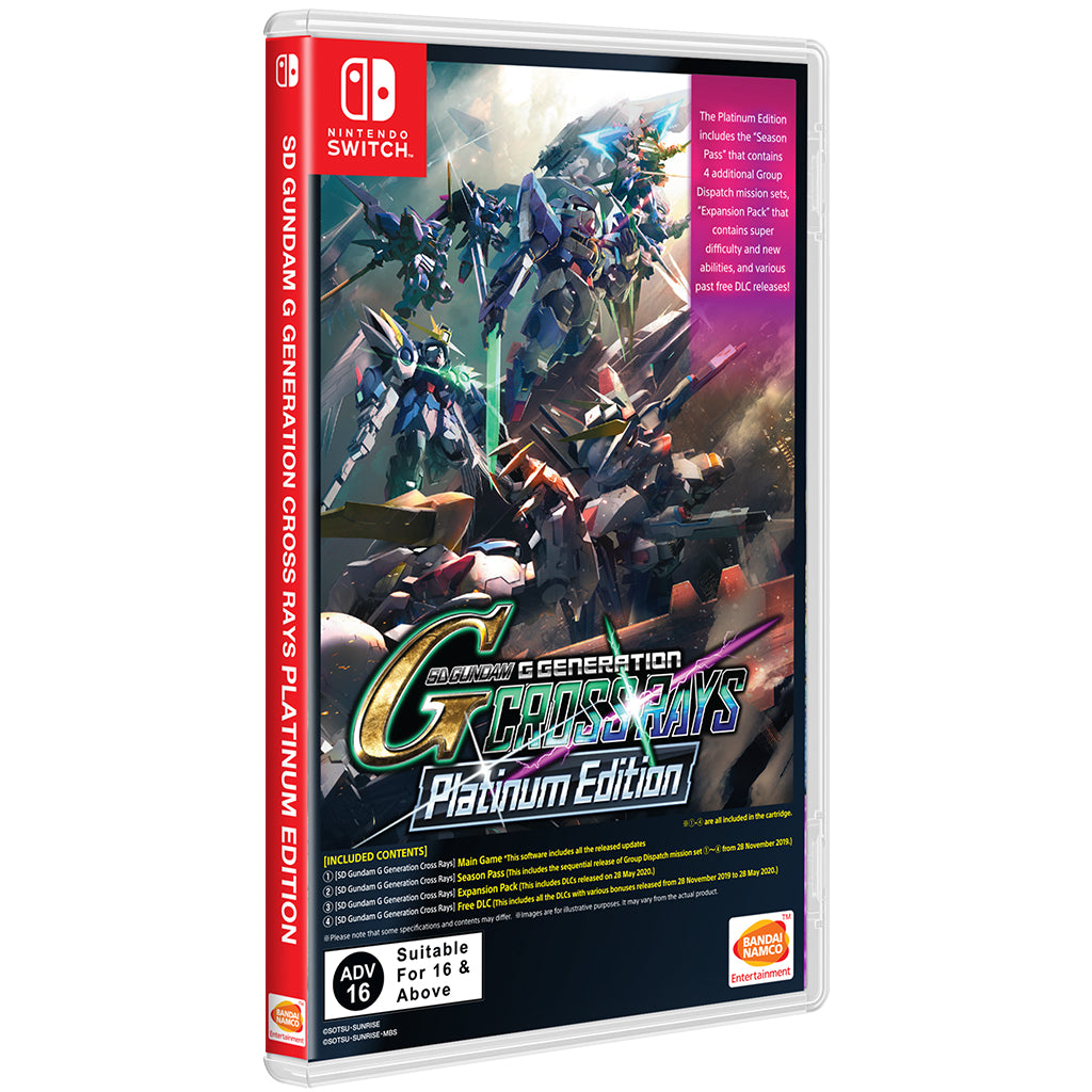 NSW SD Gundam G Generation Cross Rays Platinum