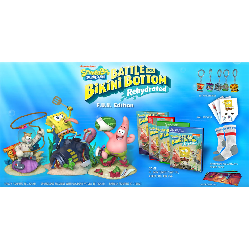 PS4 SpongeBob SquarePants: Battle for Bikini Bottom - Rehydrated