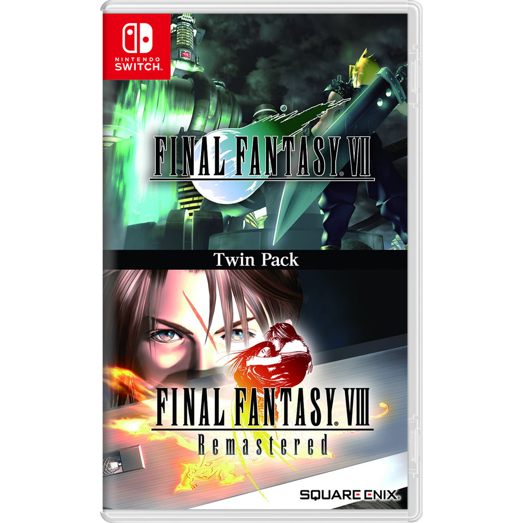 NSW Final Fantasy 7 & Final Fantasy 8 Remastered Twin Pack