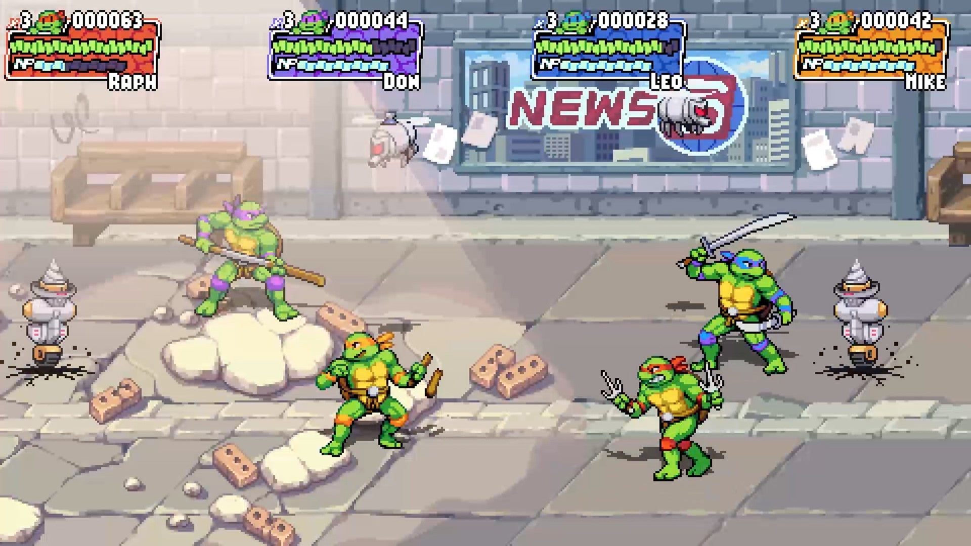 NSW Teenage Mutant Ninja Turtles: Shredder's Revenge