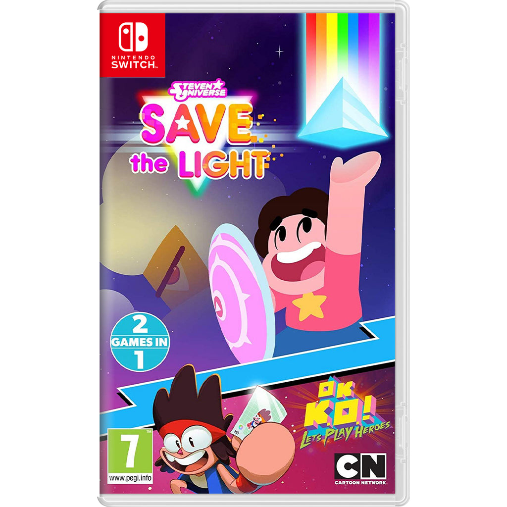 NSW Steven Universe: Save the Light / OK K.O.! Let's Play Heroes 2 Games in 1