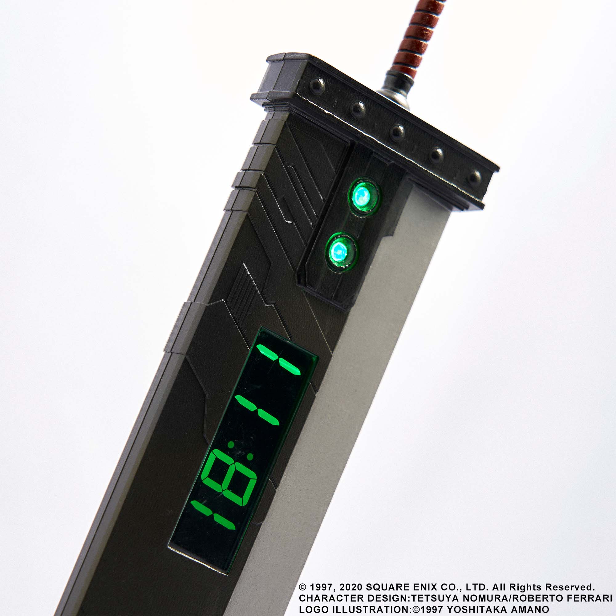 Square Enix Final Fantasy VII Remake Digital Clock - Buster Sword