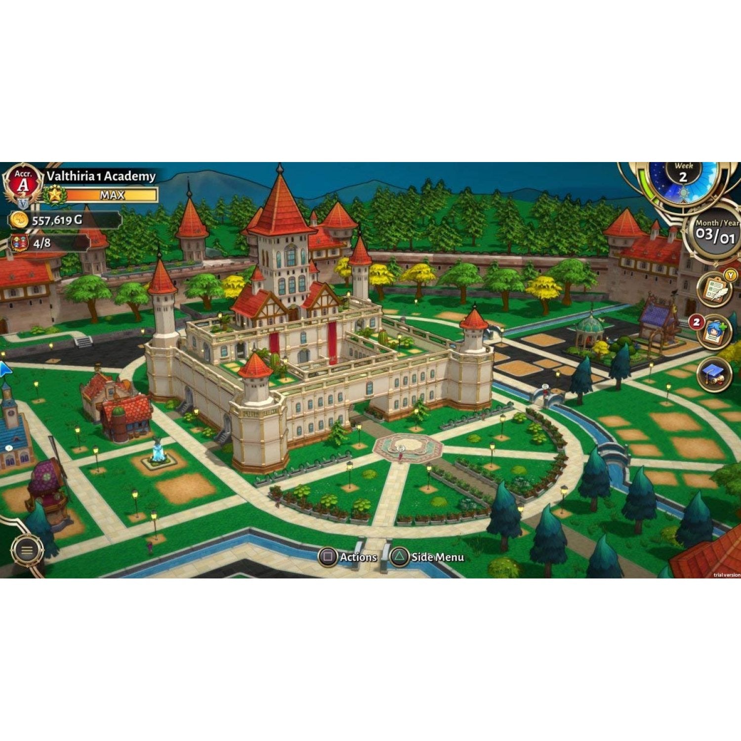 PS4 Valthirian Arc: Hero School Story